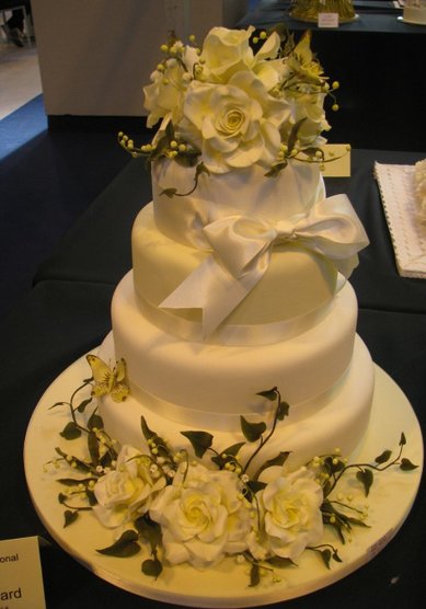 Свадебный торт П30300 - Компания Пан Марципан