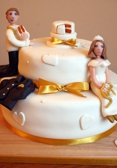 Свадебный торт Свадебный торт (C33538) - Кондитерская CAKESAMARA