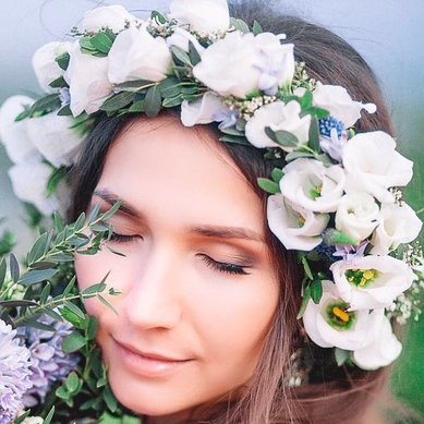 Венок F10469 - Салон цветов Flora style