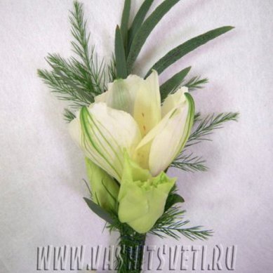 Бутоньерка В4724 - Салон цветов Ваши цветы