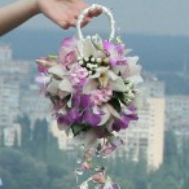 Аксессуар из цветов F4757 - Салон цветов Flora style