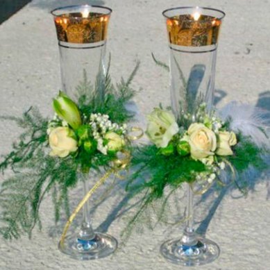 Аксессуар из цветов П4848 - Салон цветов Планета цветов