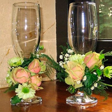 Аксессуар из цветов П4850 - Салон цветов Планета цветов