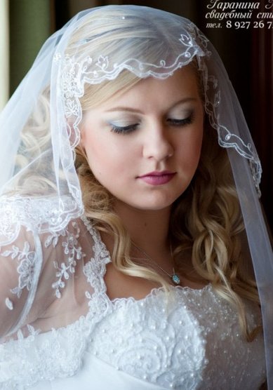 Свадебная прическа А13741 - Стилист-визажист Алия Гаранина