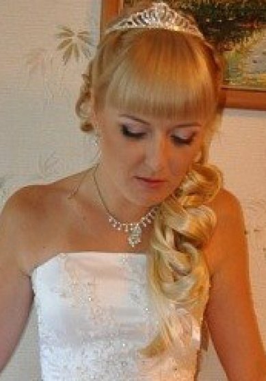 Свадебная прическа А13745 - Стилист-визажист Алия Гаранина