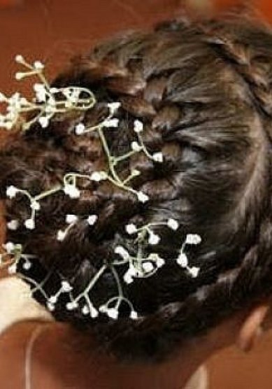 Прическа на свадьбу Д13756 - Стилист-визажист Дарья Паутова