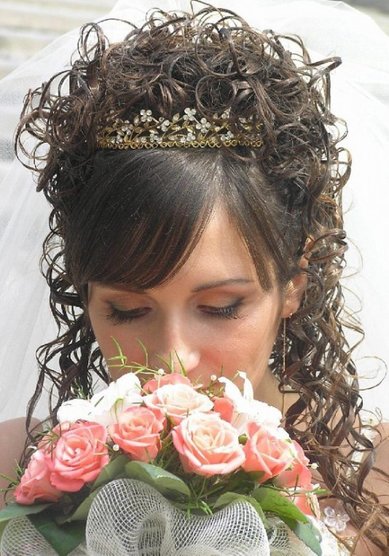 Прическа на свадьбу Д13762 - Стилист-визажист Дарья Паутова