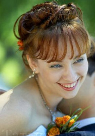 Прическа на свадьбу Л13772 - Стилист-визажист Людмила Плетнёва