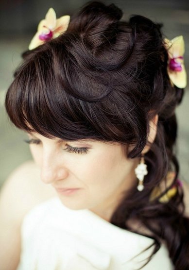 Свадебная прическа Л13787 - Стилист-визажист Людмила Плетнёва