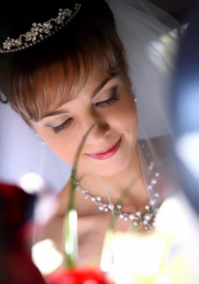 Свадебная прическа Е13807 - Стилист-визажист Елена Дороднова