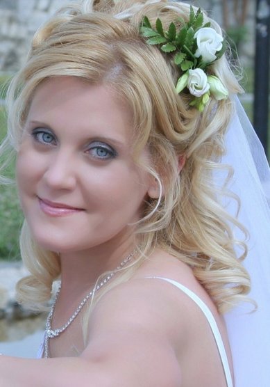 Прическа на свадьбу Е13810 - Стилист-визажист Елена Дороднова