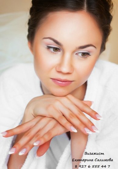 Свадебная прическа Е13829 - Стилист-визажист Екатерина Салимова