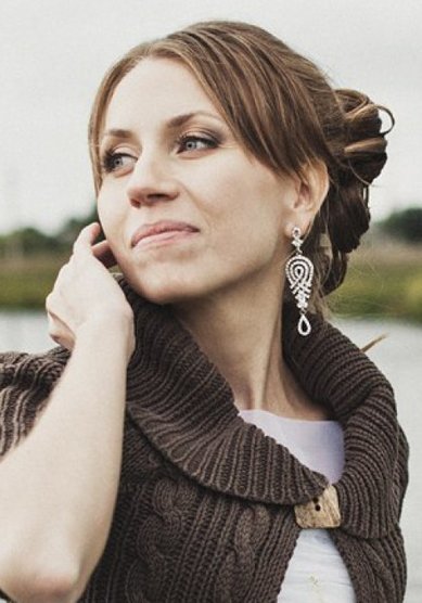 Прическа на свадьбу А13866 - Стилист-визажист Александра Кукушкина