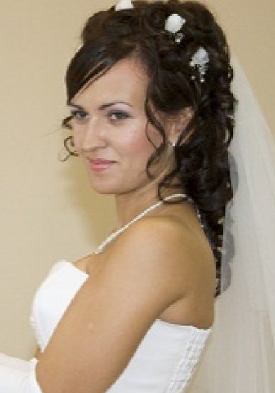 Свадебная прическа Е13881 - Стилист-визажист Елена Яндукова