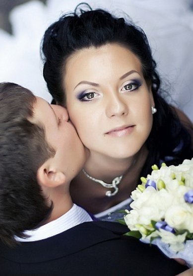 Прическа на свадьбу М13904 - Стилист-визажист Мария Блинова