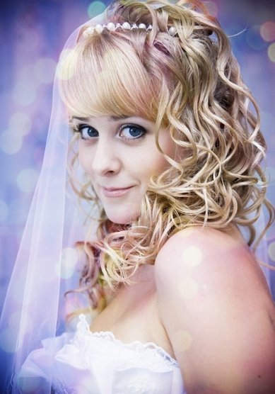 Прическа на свадьбу М13914 - Стилист-визажист Мария Блинова