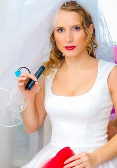 Прическа на свадьбу М13918 - Стилист-визажист Мария Блинова