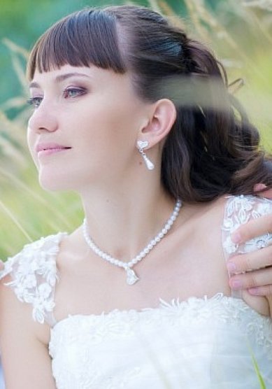Свадебная прическа М13919 - Стилист-визажист Мария Блинова