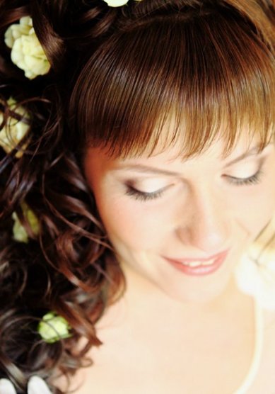 Прическа на свадьбу М13954 - Стилист-визажист Маргарита Новикова