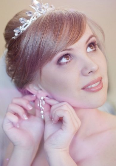 Свадебная прическа М13957 - Стилист-визажист Маргарита Новикова