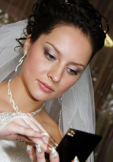 Прическа на свадьбу Е14106 - Стилист-визажист Елена Дороднова