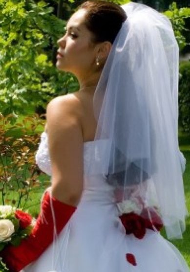 Свадебная прическа Е14109 - Стилист-визажист Елена Яндукова