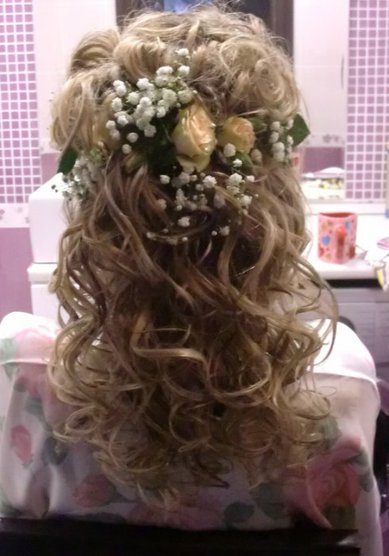 Свадебная прическа В14123 - Стилист-визажист Валентина Федотова