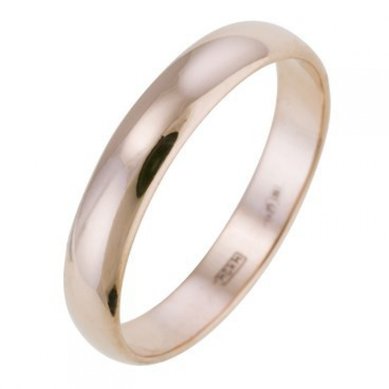 Обручальное кольцо М10155 - Ювелирный бренд Московский ювелирный завод