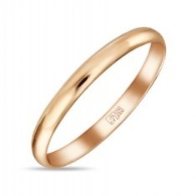 Обручальное кольцо R01-R-040-200-М12987 - Ювелирный бренд Московский ювелирный завод