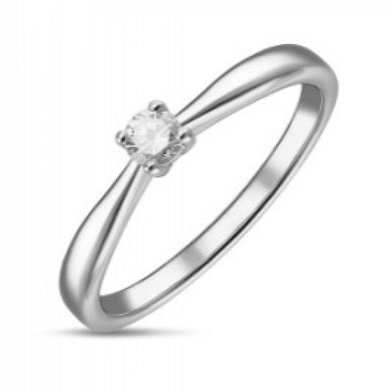 Помолвочное кольцо R01-SOL60-010-G2-М12996 - Ювелирный бренд Московский ювелирный завод