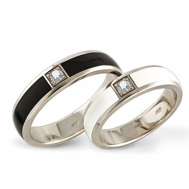 Обручальные кольца РОДОС | РОДОС-S3981 - Ювелирный салон SHULGA в Самаре