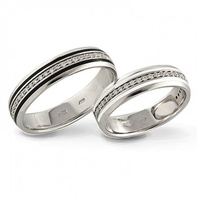 Обручальные кольца АЛЕКСАНДРИЯ | АЛЕКСАНДРИЯ-S3982 - Ювелирный салон SHULGA в Самаре