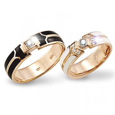 Обручальные кольца КОРИНФ | КОРИНФ-S3986 - Ювелирный салон SHULGA в Самаре