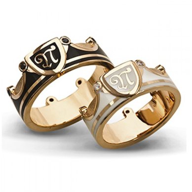 Обручальные кольца ЛИОН | ЛИОН-S3999 - Ювелирный салон SHULGA в Самаре