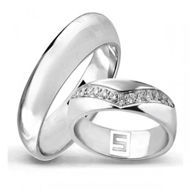 Обручальные кольца ГЕНУЯ | ГЕНУЯ-S4000 - Ювелирный салон SHULGA в Самаре