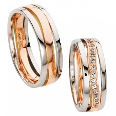 Обручальные кольца 1013 | 1013-А4004 - Ювелирная компания Алмаз