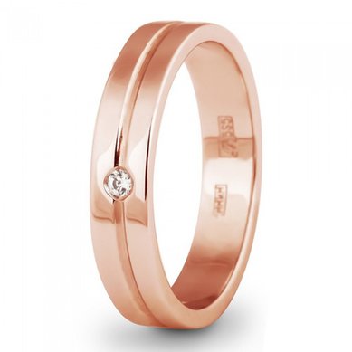 Обручальное кольцо 029-А4013 - Ювелирная компания Алмаз