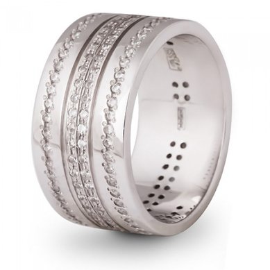 Обручальное кольцо 047-А4015 - Ювелирная компания Алмаз