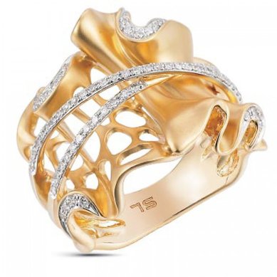 Помолвочное кольцо 14840-S4032 - Ювелирный салон Sunlight в Самаре