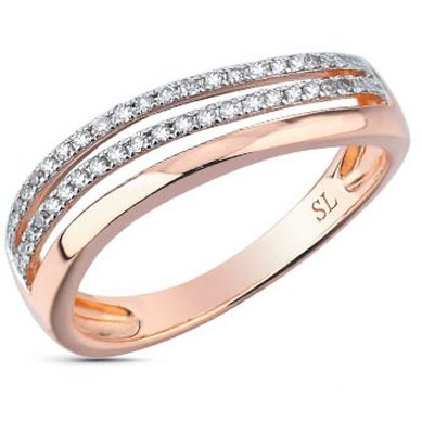 Обручальное кольцо 14379-S4035 - Ювелирный салон Sunlight в Самаре