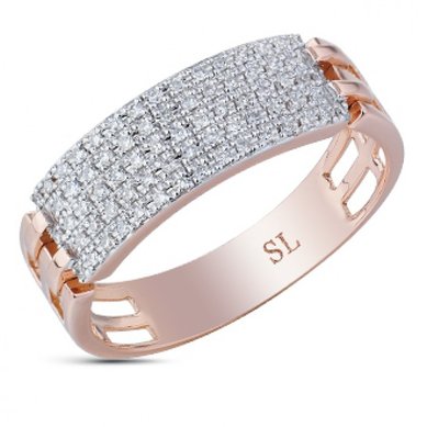 Обручальное кольцо 2732-S4038 - Ювелирный салон Sunlight в Самаре