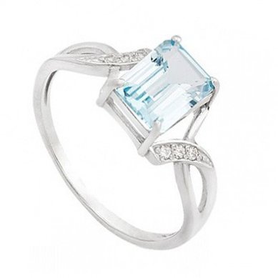 Помолвочное кольцо СБК03-3432-Н4049 - Ювелирный салон Наше золото