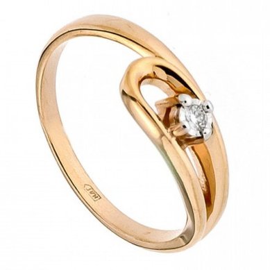 Помолвочное кольцо КРК3212441/9-Н4051 - Ювелирный салон Наше золото