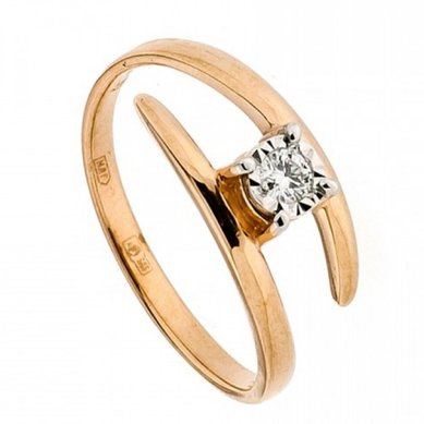 Помолвочное кольцо КРК3212482-Н4057 - Ювелирный салон Наше золото