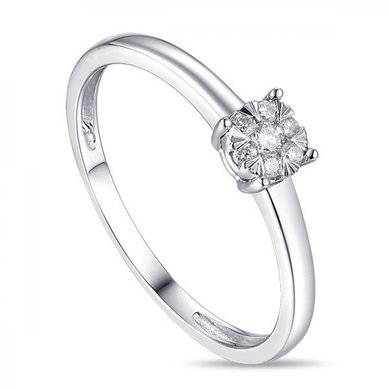 Помолвочное кольцо R2011-1851358AXD-R17-М8381 - Ювелирный бренд Московский ювелирный завод