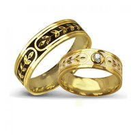 Обручальное кольцо ЗОЛОТО ИМПЕРАТОРА | ЗОЛОТО ИМПЕРАТОРА-S3985