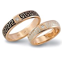 Обручальное кольцо МЕАНДР VIP | МЕАНДР VIP-S3988