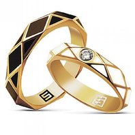 Обручальное кольцо ВЕНЕЦИАНСКАЯ МОЗАИКА | ВЕНЕЦИАНСКАЯ МОЗАИКА-S3992