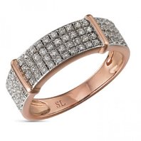 Обручальное кольцо 12023-S4037