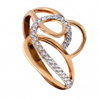 Обручальное кольцо Платина-Н4045